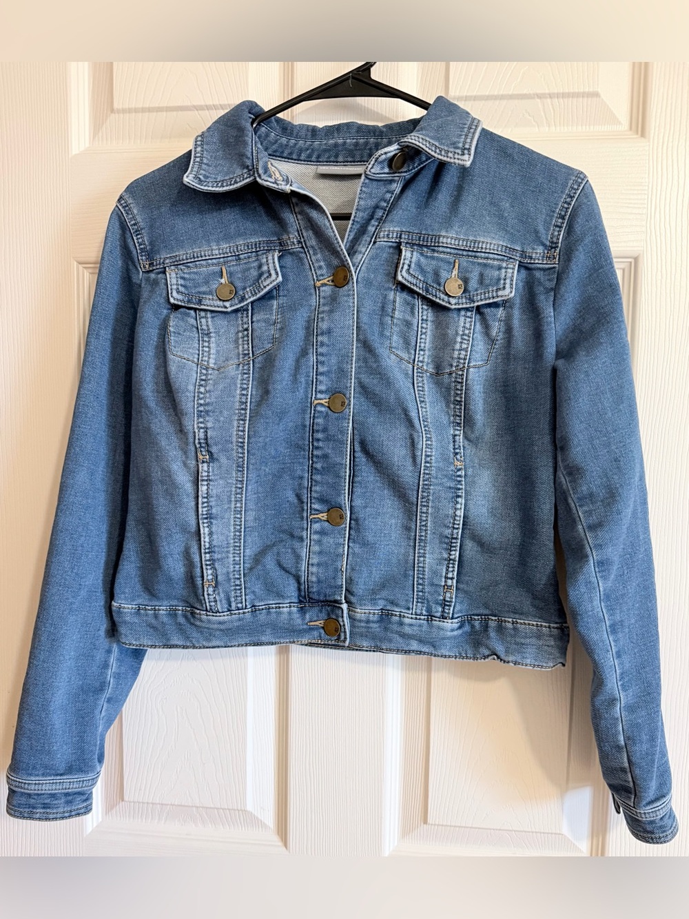 Light Blue Denim Jacket - Women